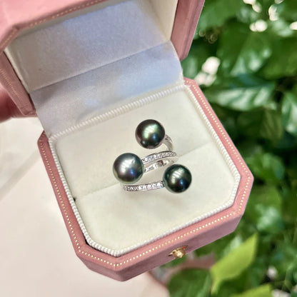 Bague Perle Noire