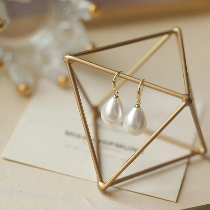 Boucle d'Oreille Perle de Majorque