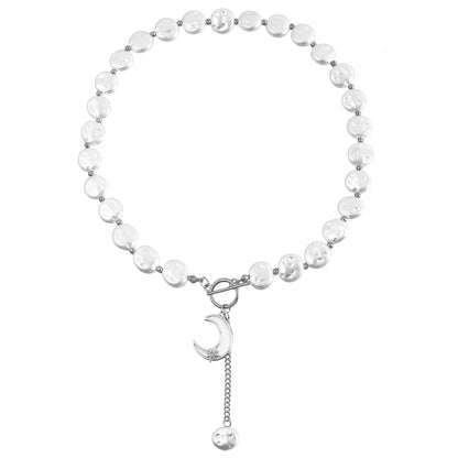 Collier Perle Plate