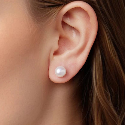 Boucles D Oreilles Perles De Culture Fermoir Alpa