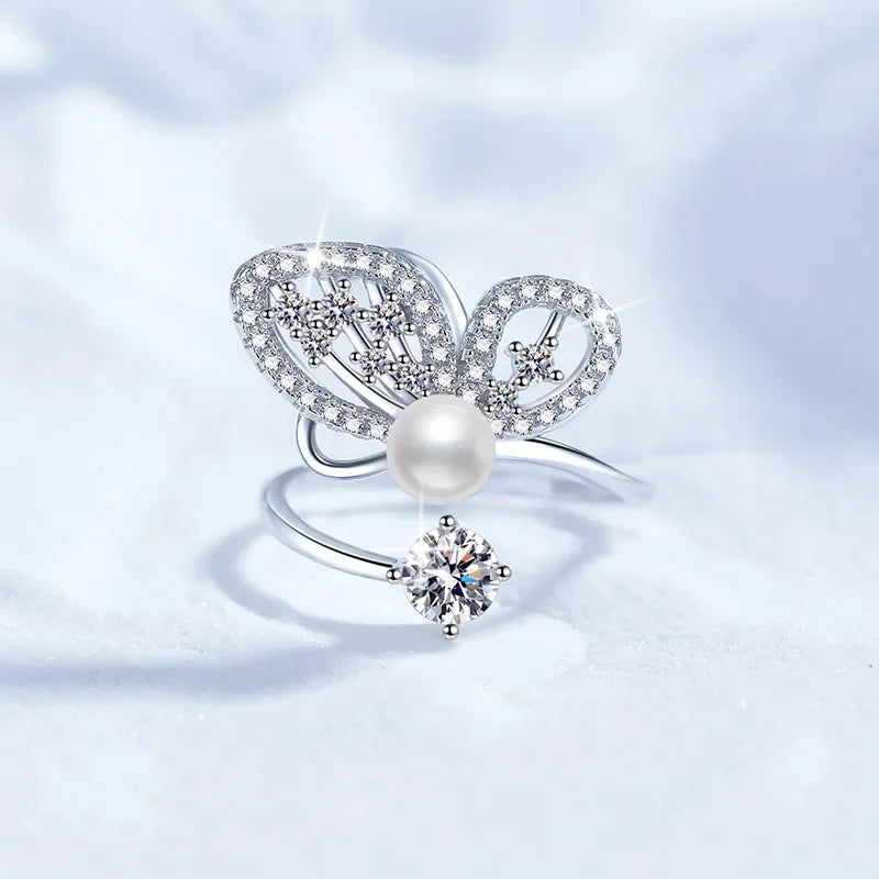 Bague Femme Perle