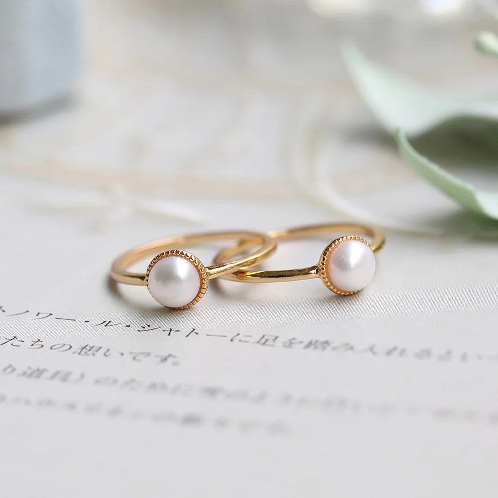 Bague Perle Nacre