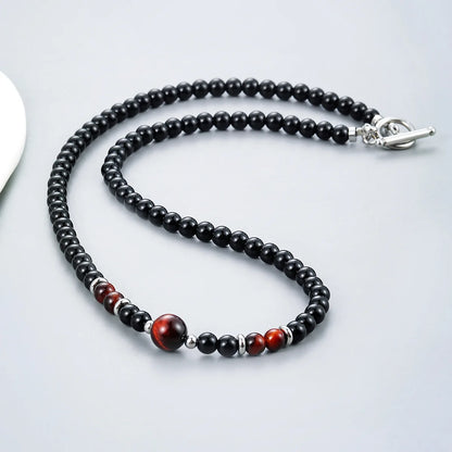 Collier Perle Noire Ras de Cou