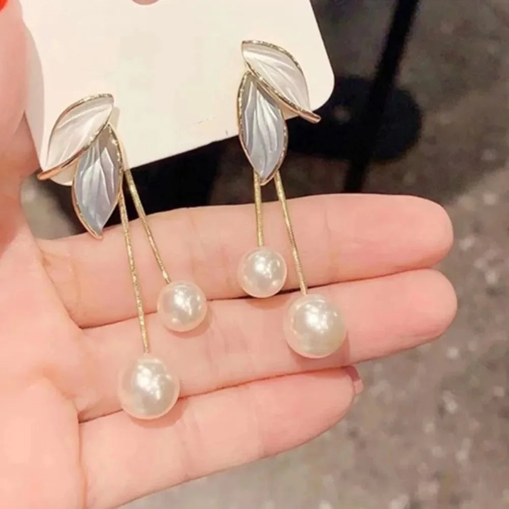 Boucle d'Oreille Perle de Culture Akoya