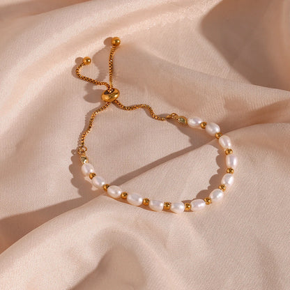 Bracelet Perles Fines