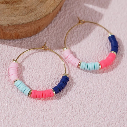 Boucle D'oreille Perle Heishi