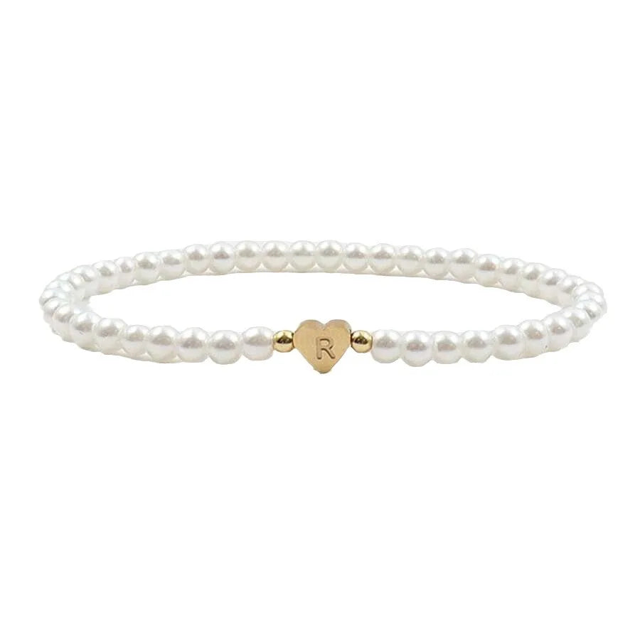 Bracelet Perle Lettre