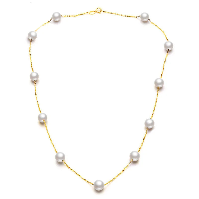 Collier Perle de Culture Or
