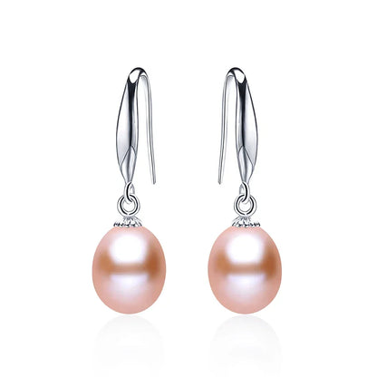 Boucle d'Oreille Perle Argent