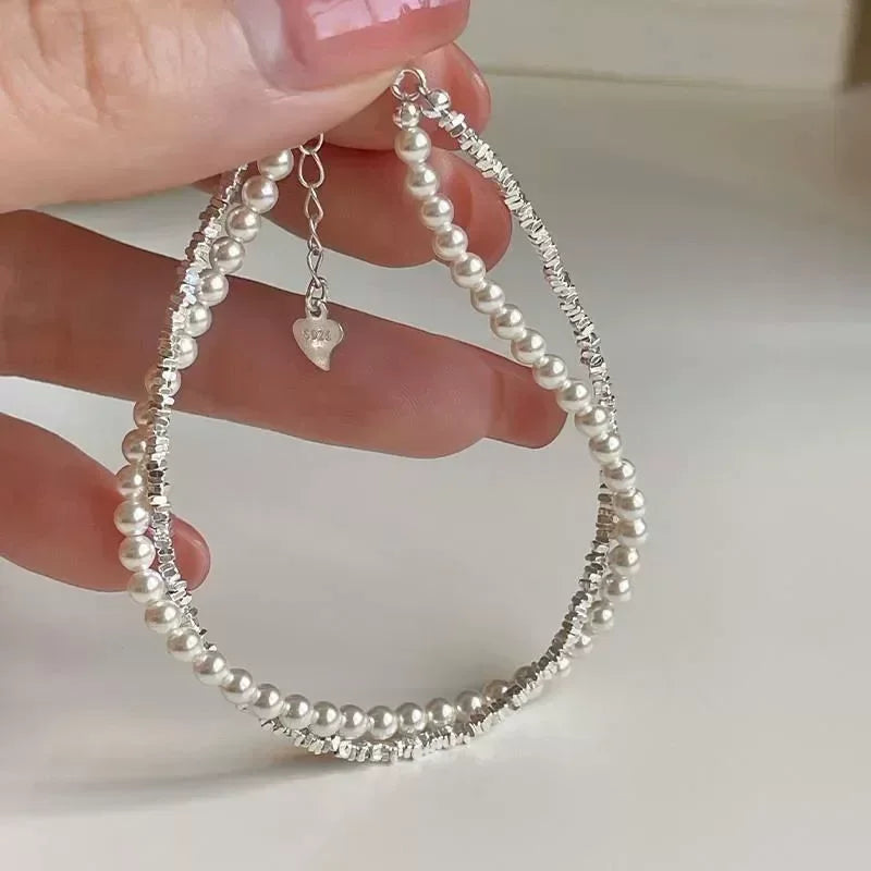 Bracelet Perle Double Rang