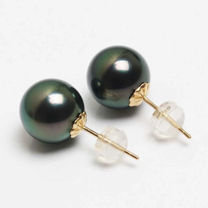 Boucle d Oreille Perle de Tahiti