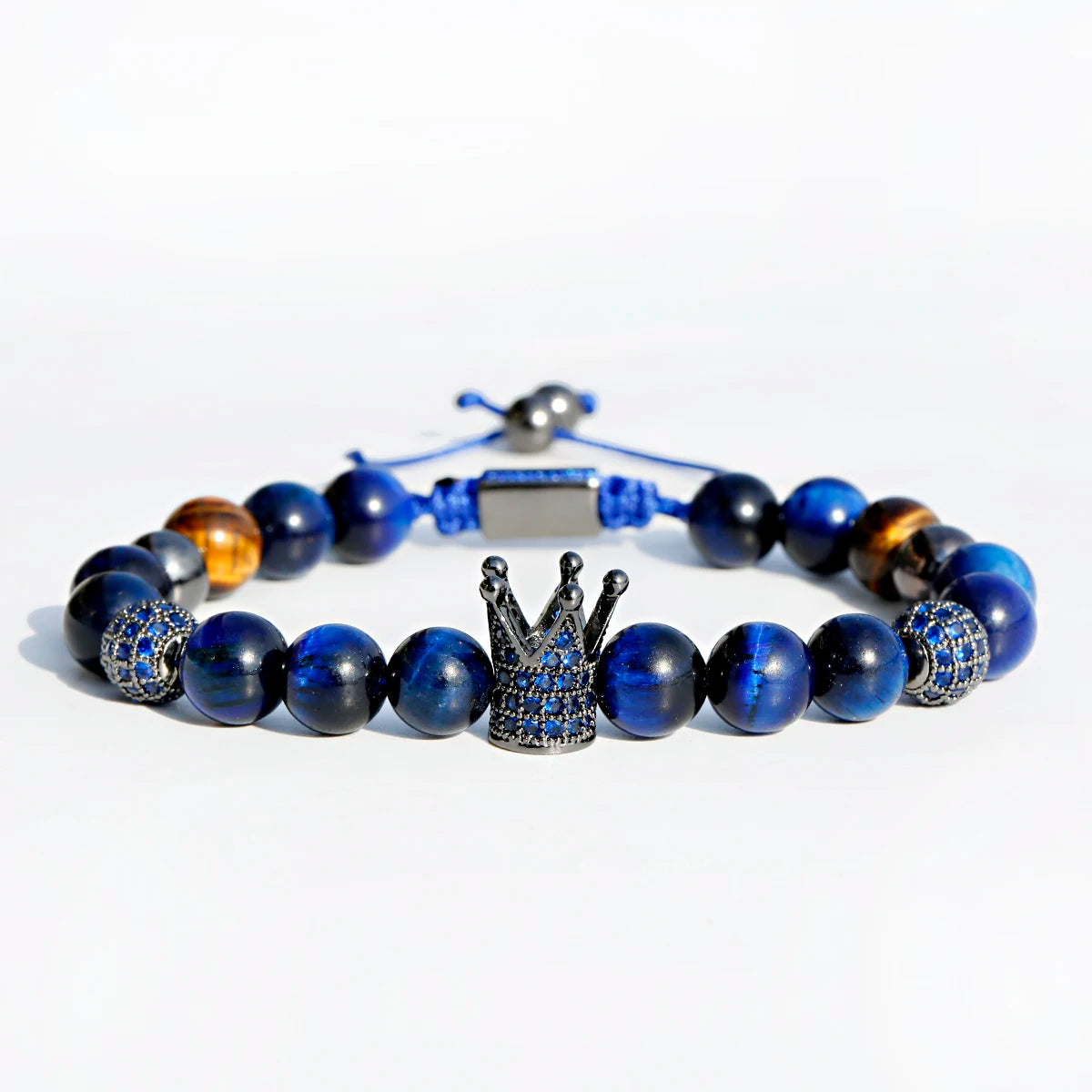 Bracelet Perle Homme Oeil de Tigre