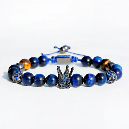 Bracelet Perle Homme Oeil de Tigre