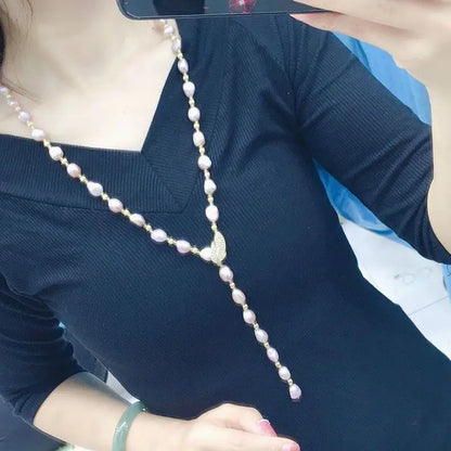 Collier Perle Rose