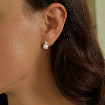 Boucle d'Oreille Perle Mariage
