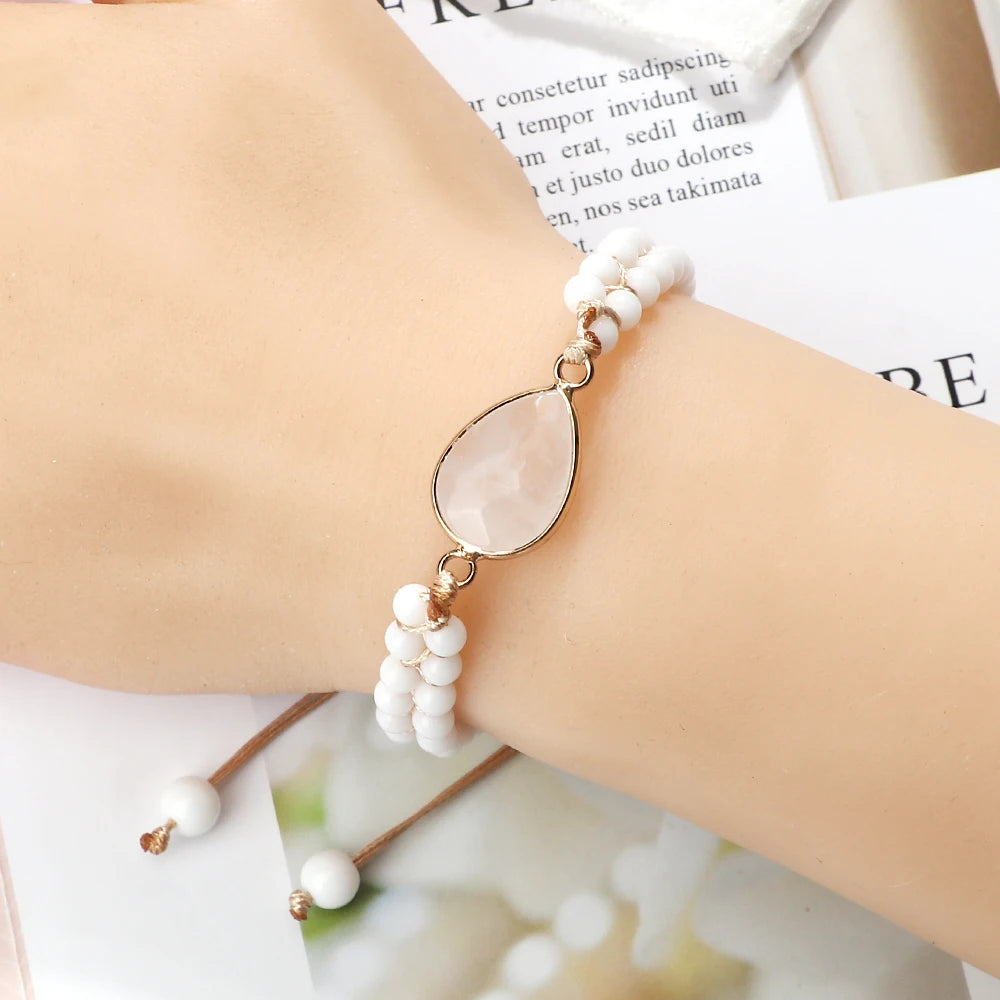Bracelet Macramé Perle