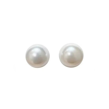 Boucle d'Oreille Grosse Perle de Culture