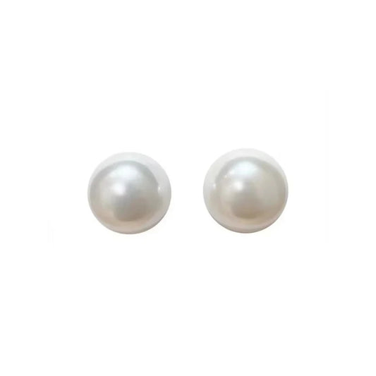 Boucle d'Oreille Grosse Perle de Culture