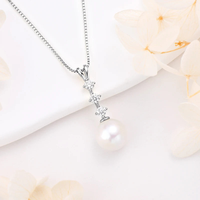 Collier Perle Argent 925