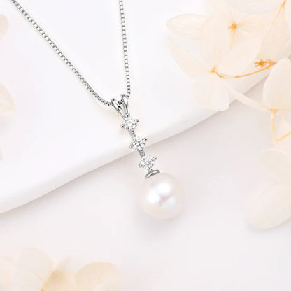 Collier Perle Argent 925