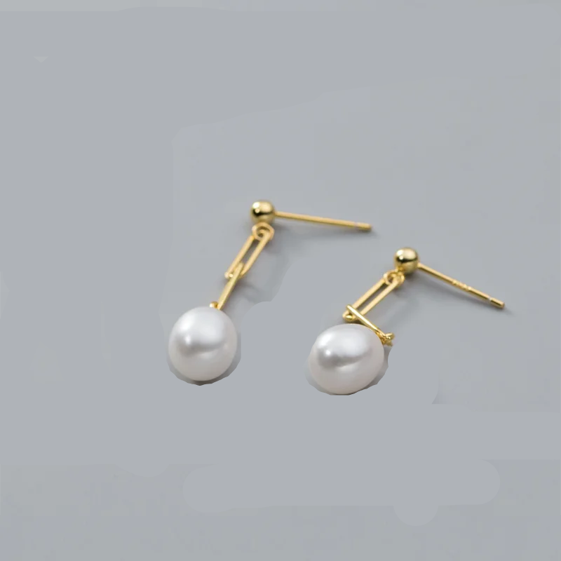 Boucle d'Oreille Perle Luxe