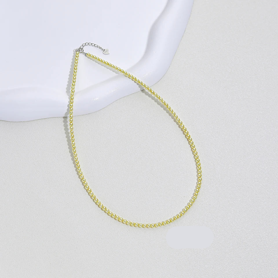 Collier Perle Fine Ras de Cou
