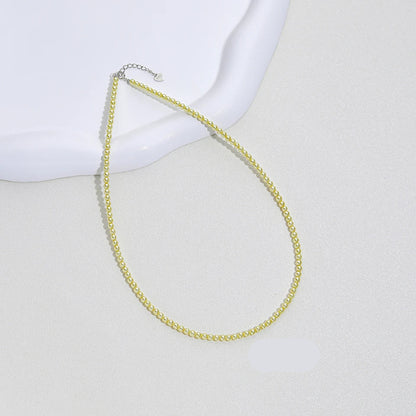 Collier Perle Fine Ras de Cou