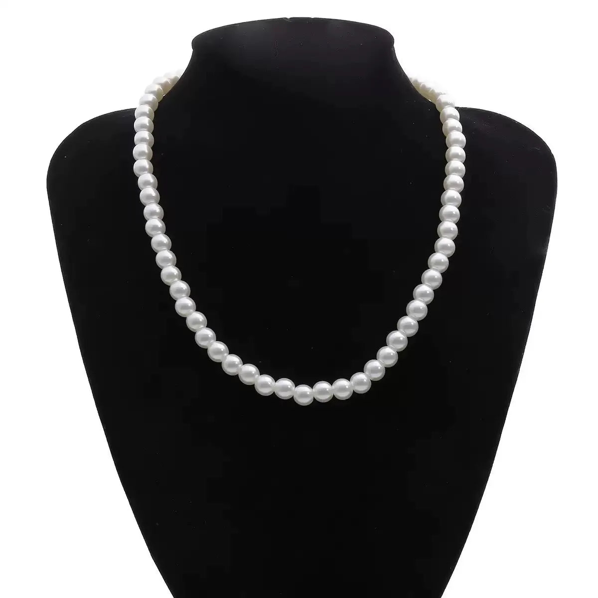Collier Ras du Cou Perle Homme