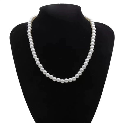 Collier Ras du Cou Perle Homme