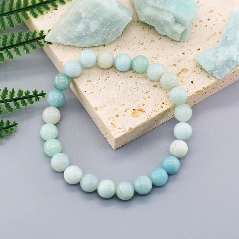 Bracelet Perle Amazonite