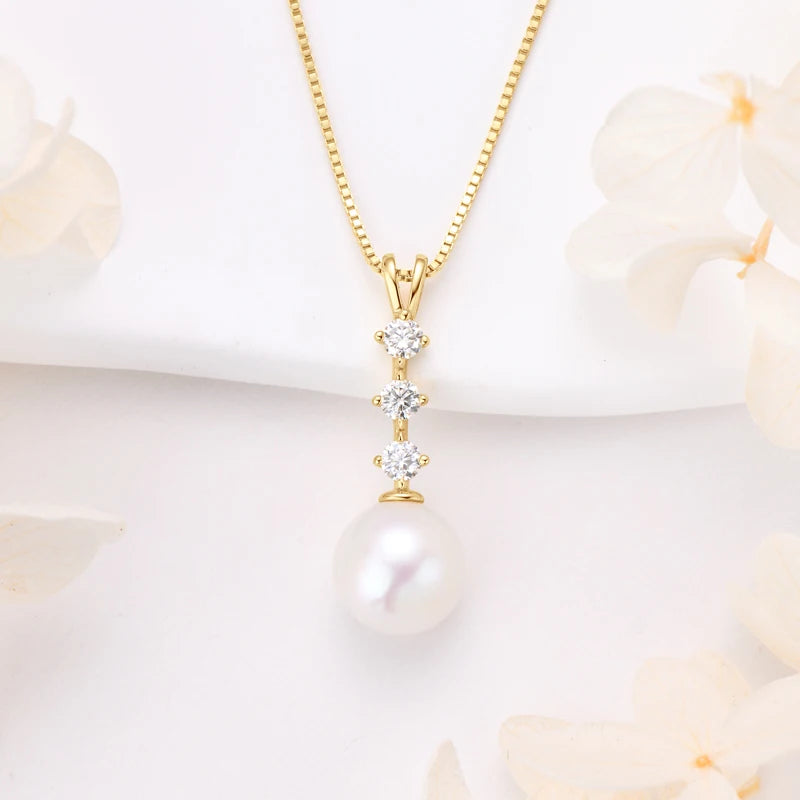 Collier Perle Argent 925