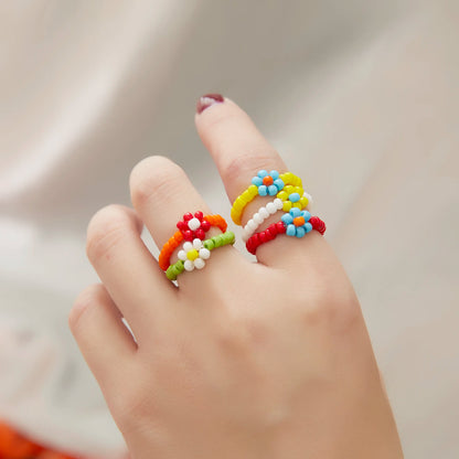 Bague en Perle de Rocaille