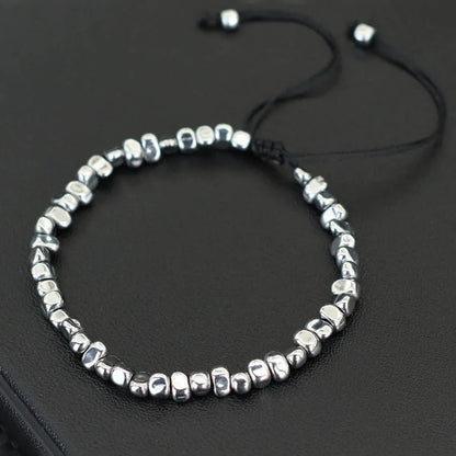 bracelet perle noeud coulissant