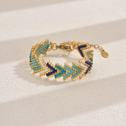Bracelet en Perle Tissé