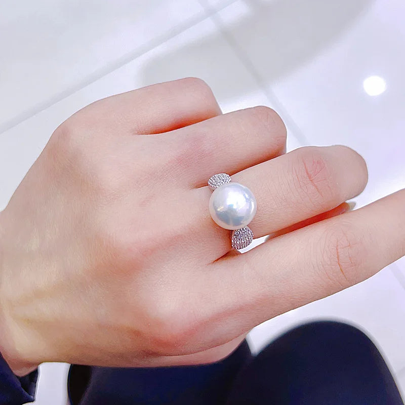 Bague Fiancaille Perle