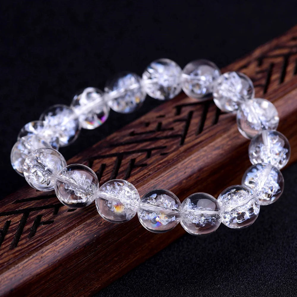 Bracelet Perle Transparente