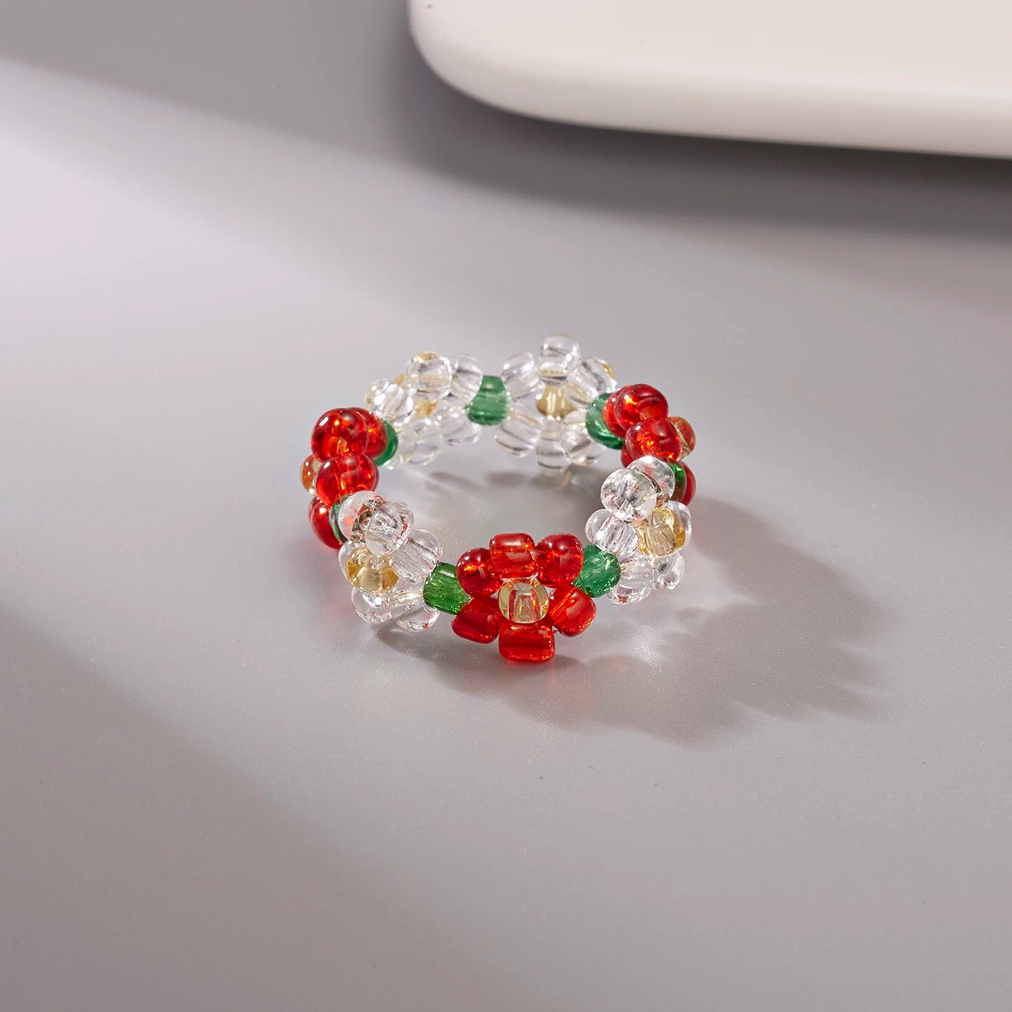 Bague en Perle de Rocaille