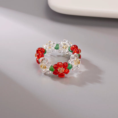 Bague en Perle de Rocaille