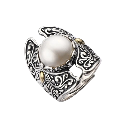 Bague Ancienne Perle