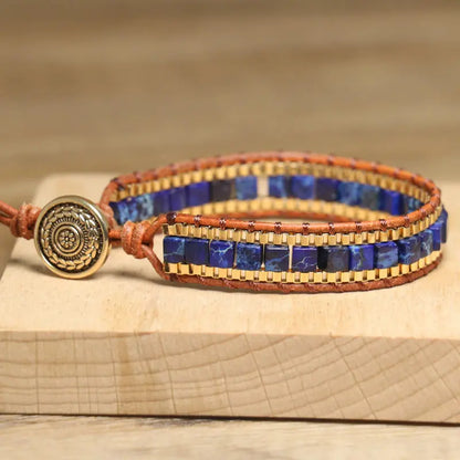 Bracelet Perle Carrée