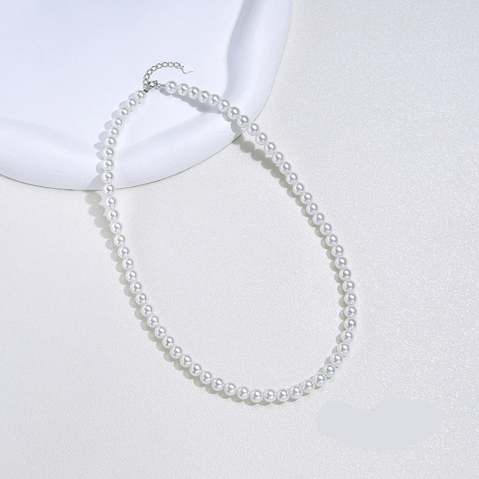 Collier Perle Fine Ras de Cou