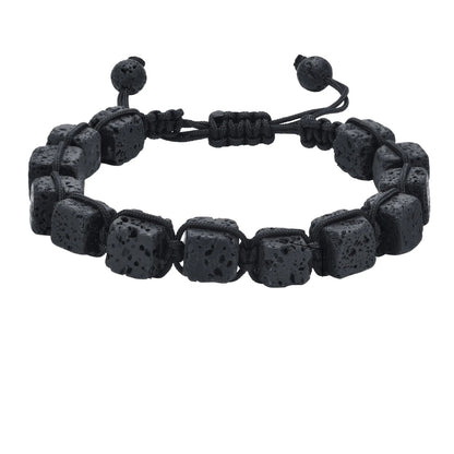 Bracelet Homme Perle Volcanique