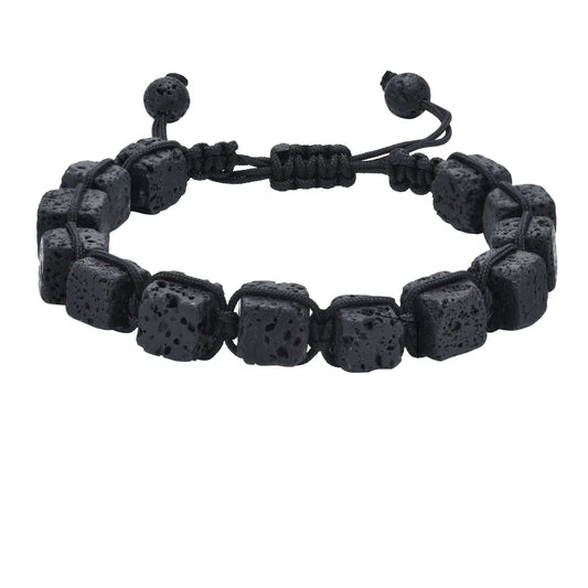 Bracelet Homme Perle Volcanique