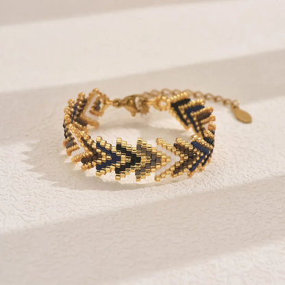 Bracelet en Perle Tissé