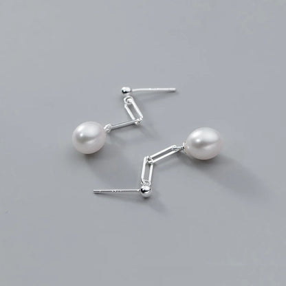 Boucle d'Oreille Perle Luxe