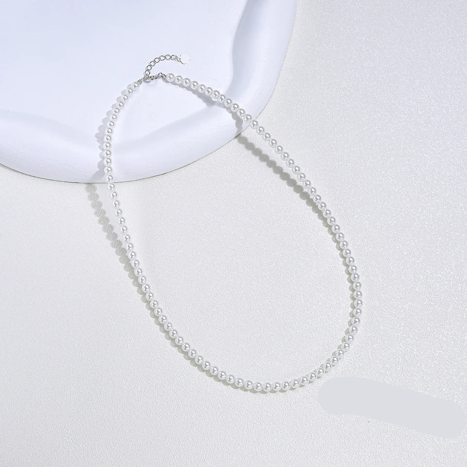 Collier Perle Fine Ras de Cou