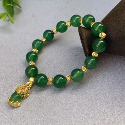 Bracelet Perle Verte
