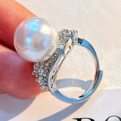 Bague de Fiançailles Perle