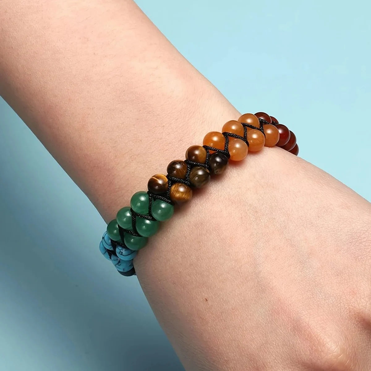 bracelet perle femme chakra