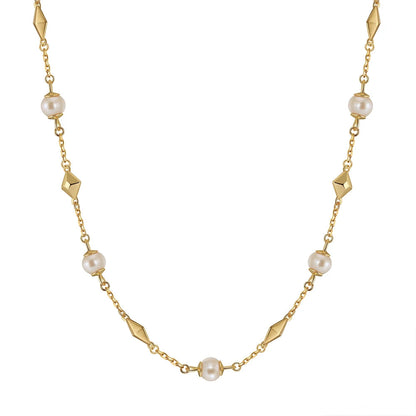 Collier Perle et Chaine